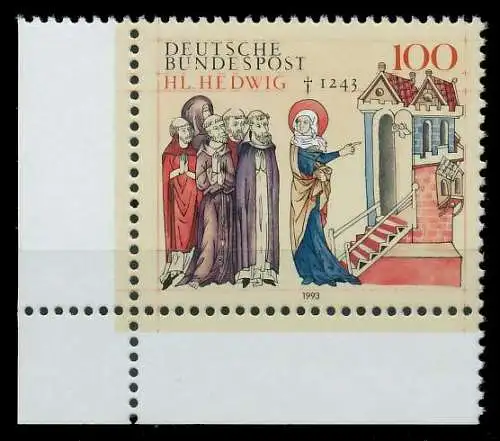 BRD 1993 Nr 1701 postfrisch ECKE-ULI 86384A