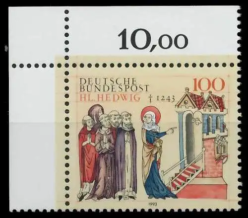 BRD 1993 Nr 1701 postfrisch ECKE-OLI S77D492