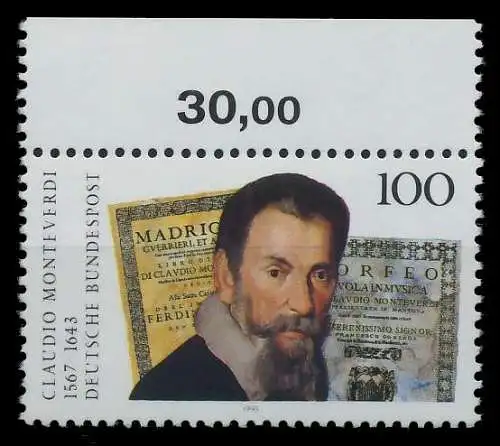 BRD 1993 Nr 1705 postfrisch ORA S77D4E6