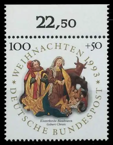BRD 1993 Nr 1708 postfrisch ORA 8638C2