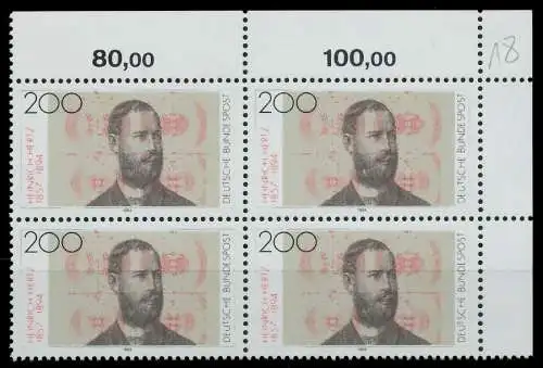 BRD 1994 Nr 1710 postfrisch VIERERBLOCK ECKE-ORE 86393E