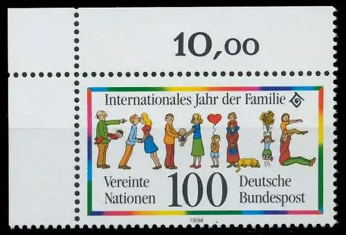 BRD 1994 Nr 1711 postfrisch ECKE-OLI 863966