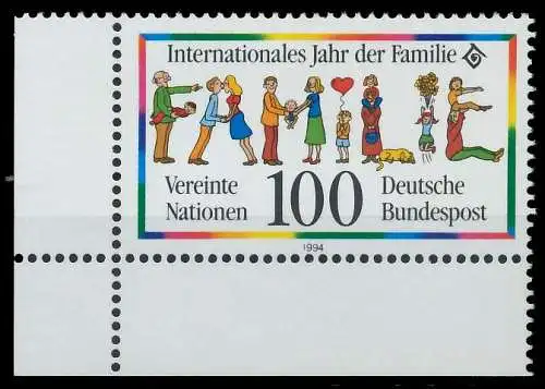 BRD 1994 Nr 1711 postfrisch ECKE-ULI 863972
