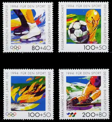 BRD 1994 Nr 1717-1720 postfrisch S77D602