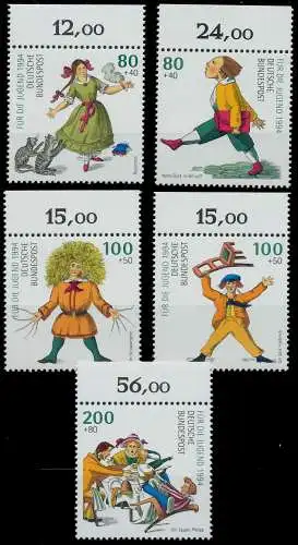 BRD 1994 Nr 1726-1730 postfrisch ORA 8652A6