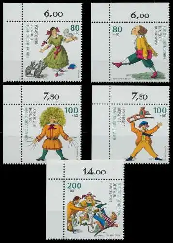 BRD 1994 Nr 1726-1730 postfrisch ECKE-OLI 8652DE