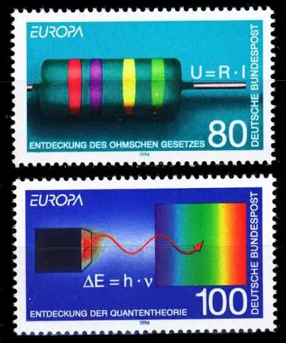 BRD BUND 1994 Nr 1732-1733 postfrisch S77D752
