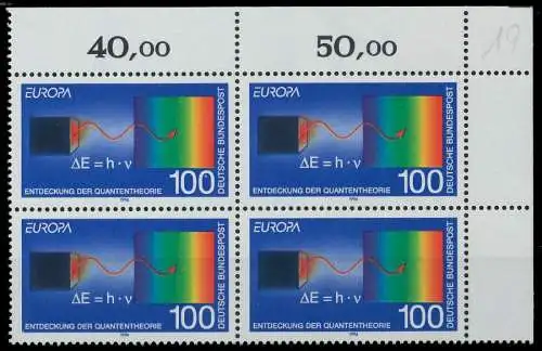 BRD BUND 1994 Nr 1733I postfrisch VIERERBLOCK ECKE-ORE 865326