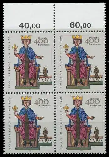 BRD 1994 Nr 1738 postfrisch VIERERBLOCK ORA 865352