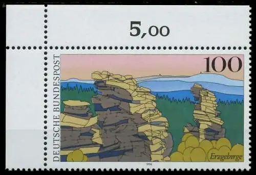 BRD 1994 Nr 1743 postfrisch ECKE-OLI 8653CA