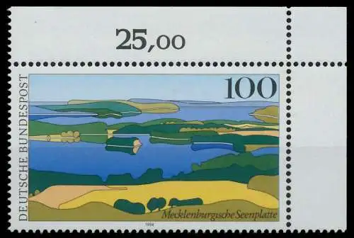 BRD 1994 Nr 1745 postfrisch ECKE-ORE 8653D6