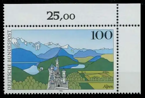 BRD 1994 Nr 1742 postfrisch ECKE-ORE 8653FE