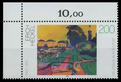 BRD 1994 Nr 1749 postfrisch ECKE-OLI 865446