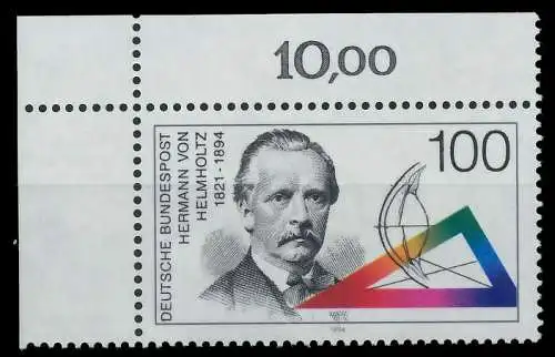 BRD 1994 Nr 1752 postfrisch ECKE-OLI 86546E