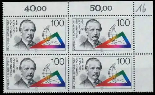 BRD 1994 Nr 1752 postfrisch VIERERBLOCK ECKE-ORE 865476