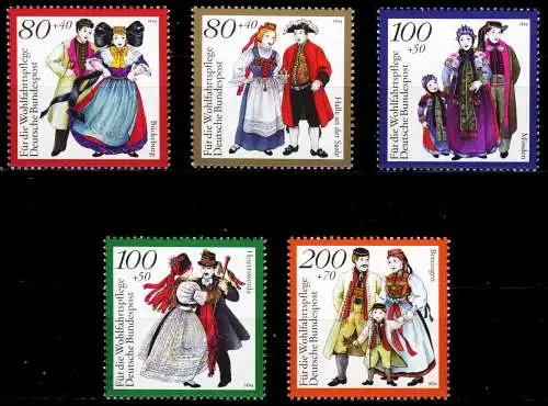BRD 1994 Nr 1757-1761 postfrisch S77D91E