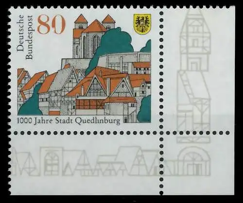 BRD 1994 Nr 1765 postfrisch ECKE-URE S77D9CA