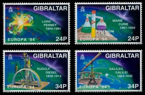 GIBRALTAR Nr 683-686 postfrisch S00C1B2