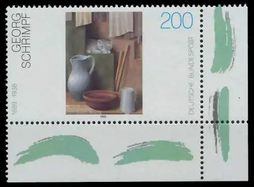 BRD 1995 Nr 1775 postfrisch ECKE-URE 86567E