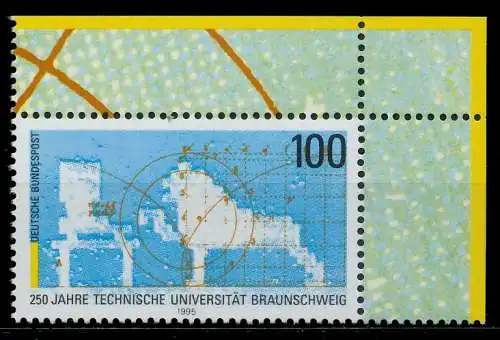 BRD 1995 Nr 1783 postfrisch ECKE-ORE S7872F2