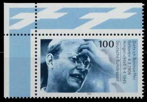 BRD 1995 Nr 1788 postfrisch ECKE-OLI 86593A