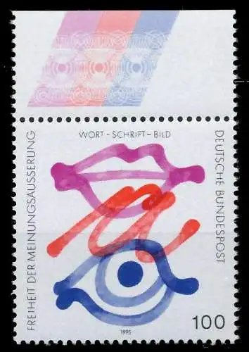 BRD 1995 Nr 1789 postfrisch ORA 865956