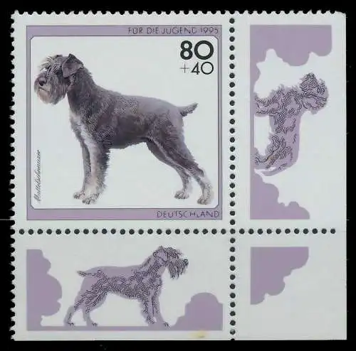 BRD 1995 Nr 1798 postfrisch ECKE-URE 867272