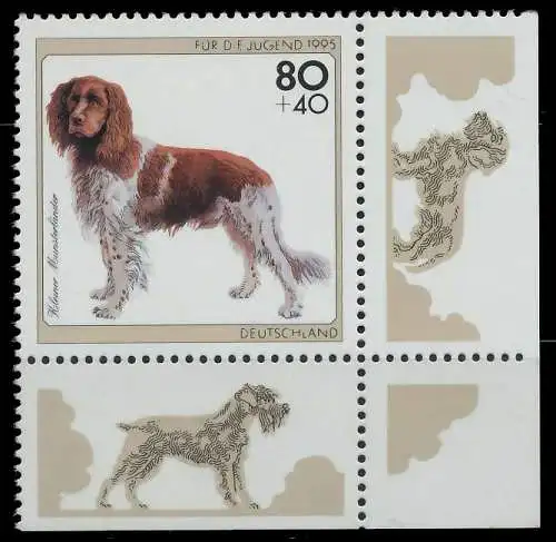 BRD 1995 Nr 1797 postfrisch ECKE-URE 867276