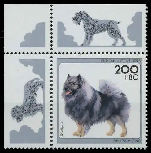 BRD 1995 Nr 1801 postfrisch ECKE-OLI S78764E