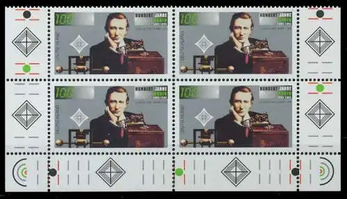 BRD 1995 Nr 1803 postfrisch VIERERBLOCK ECKE-URE 867306