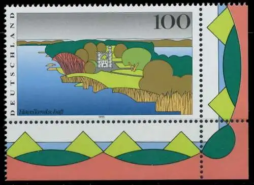 BRD 1995 Nr 1808 postfrisch ECKE-URE 8673E6