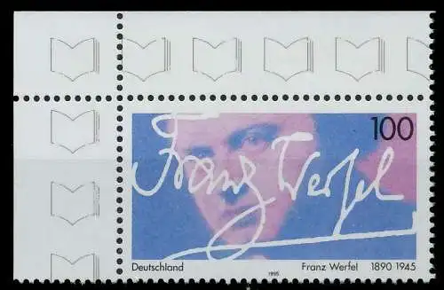 BRD 1995 Nr 1813 postfrisch ECKE-OLI S78777E