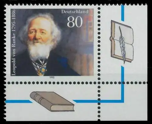 BRD 1995 Nr 1826 postfrisch ECKE-URE 8674CE