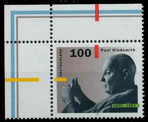 BRD 1995 Nr 1827 postfrisch ECKE-OLI S787852