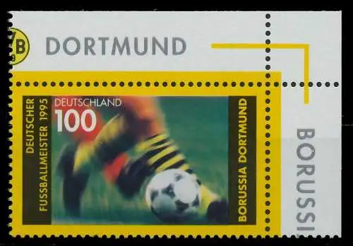 BRD 1995 Nr 1833 postfrisch ECKE-ORE S7878E6