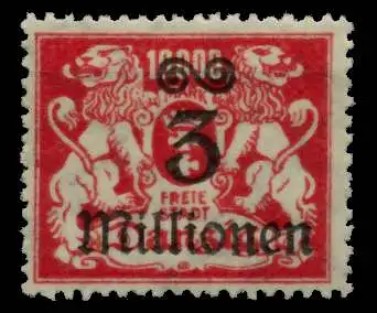 DANZIG 1923 Nr 166 postfrisch 75CBDA