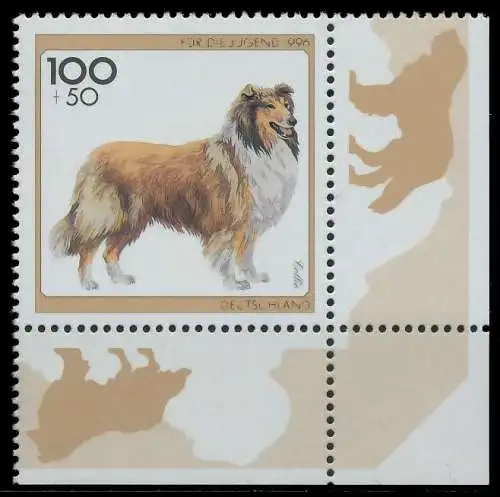 BRD 1996 Nr 1839 postfrisch ECKE-URE 867656