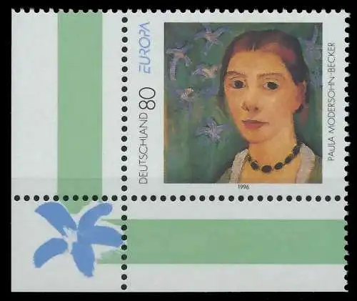 BRD BUND 1996 Nr 1854 postfrisch ECKE-ULI S7990F2