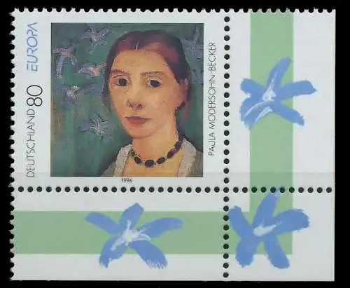 BRD BUND 1996 Nr 1854 postfrisch ECKE-URE S7990FE