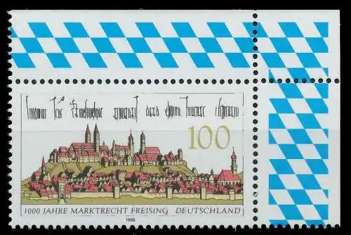 BRD 1996 Nr 1856 postfrisch ECKE-ORE 8677CA