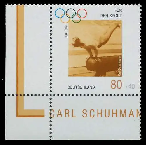 BRD BUND 1996 Nr 1861 postfrisch ECKE-ULI 867822