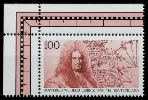 BRD 1996 Nr 1865 postfrisch ECKE-OLI S79919A