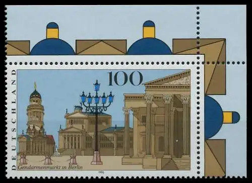 BRD 1996 Nr 1877 postfrisch ECKE-ORE S79926E