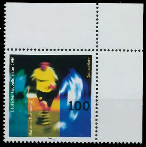 BRD 1996 Nr 1879 postfrisch ECKE-ORE S799296