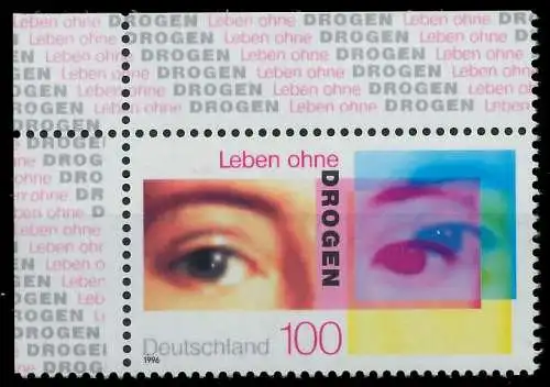 BRD 1996 Nr 1882 postfrisch ECKE-OLI S7992EE