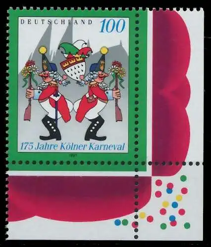 BRD 1997 Nr 1903 postfrisch ECKE-URE S7994C2