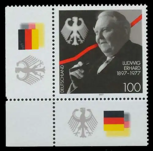 BRD BUND 1997 Nr 1904 postfrisch ECKE-ULI 868B76