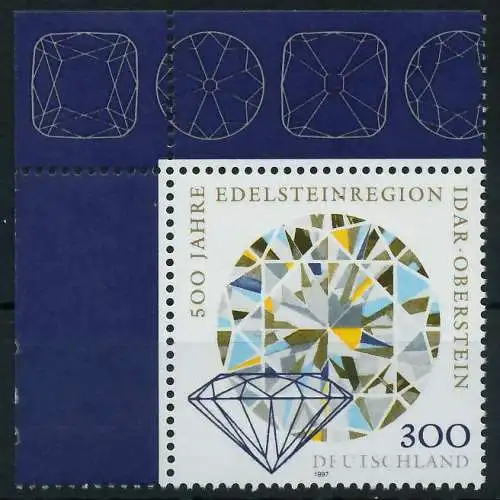 BRD 1997 Nr 1911 postfrisch ECKE-OLI 868C16