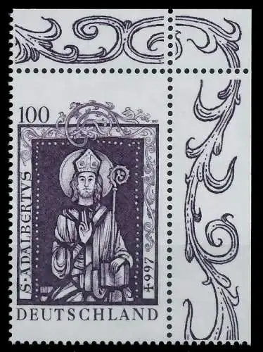 BRD 1997 Nr 1914 postfrisch ECKE-ORE S7995AE