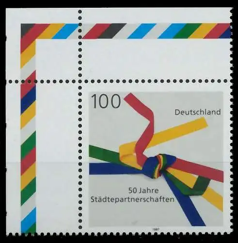 BRD 1997 Nr 1917 postfrisch ECKE-OLI S799646